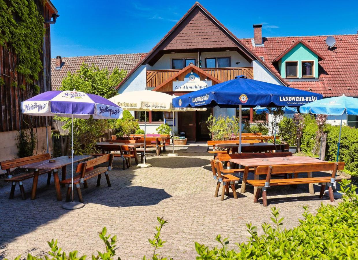 Hotel Zur Altmühlquelle Windelsbach Exterior foto