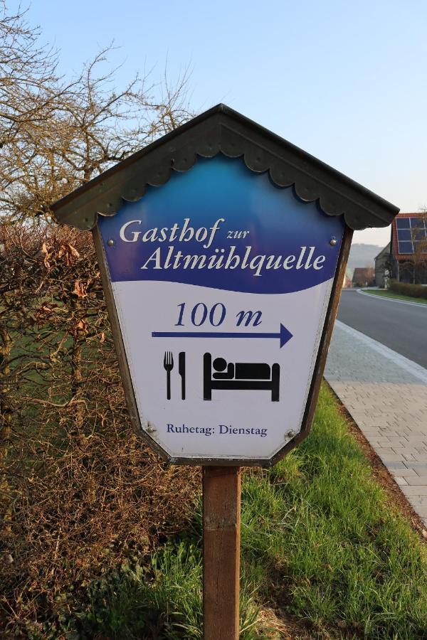 Hotel Zur Altmühlquelle Windelsbach Exterior foto
